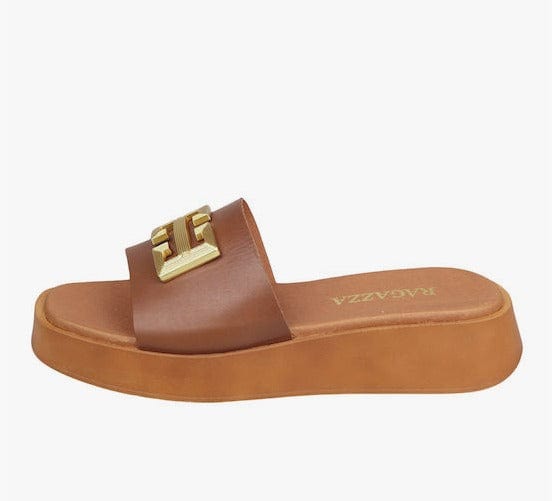 Γυναικεία σανδάλια Ragazza 01164 ταμπά FLAT SANDALS RAGAZZA