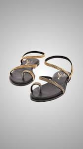 Γυναικεία Flat sandals Zizel μαύρο 142 Γυναικεία Flat sandals Zizel μαύρο 142 FLAT SANDALS zizel