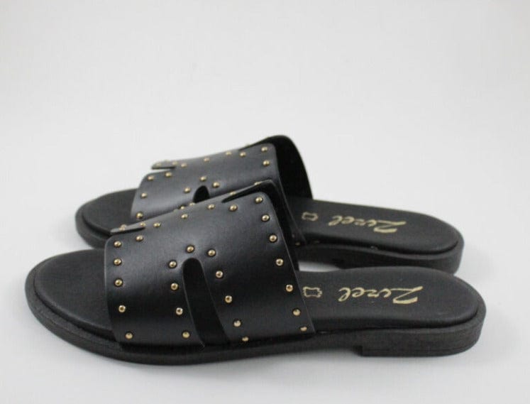 Γυναικεία Flat Sandals Zizel 159 μαύρο Γυναικεία Flat Sandals Zizel 159 μαύρο FLAT SANDALS zizel