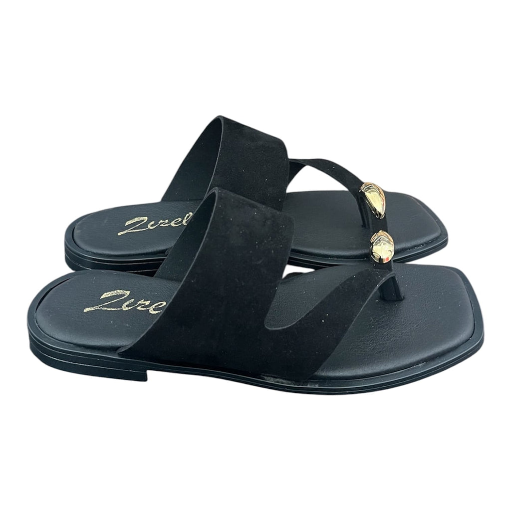 Flat sandals Zizel 230 μαύρο Flat sandals Zizel 230 μαύρο FLAT SANDALS zizel