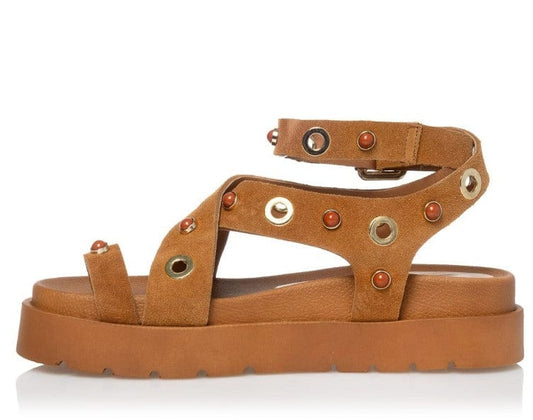 Γυναικεία Flatforms 25-430 Sante ταμπά Γυναικεία Flatforms 25-430 Sante ταμπά FLAT SANDALS SANTE