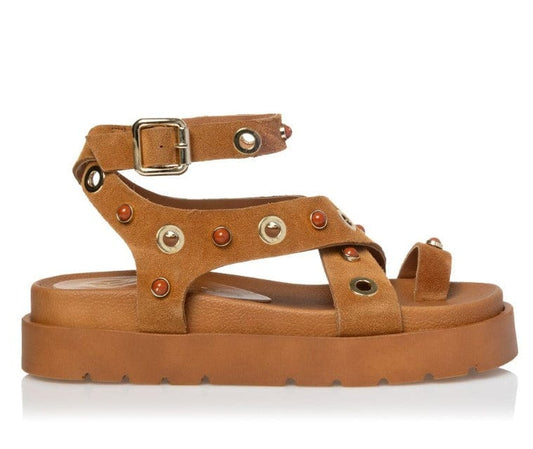 Γυναικεία Flatforms 25-430 Sante ταμπά Γυναικεία Flatforms 25-430 Sante ταμπά FLAT SANDALS SANTE