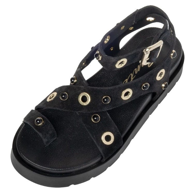 Γυναικεία Flatforms Sante 25-430 μαύρο Γυναικεία Flatforms Sante 25-430 μαύρο FLAT SANDALS SANTE