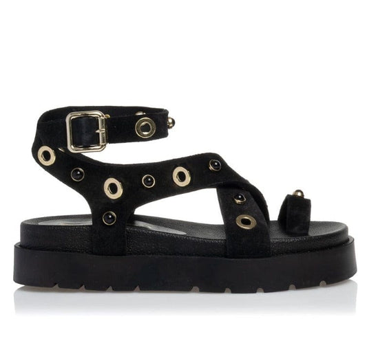 Γυναικεία Flatforms Sante 25-430 μαύρο Γυναικεία Flatforms Sante 25-430 μαύρο FLAT SANDALS SANTE