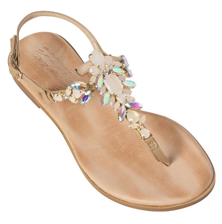 Γυναικεία Flatforms Sante 25-450 beige Γυναικεία Flatforms Sante 25-450 beige FLAT SANDALS SANTE