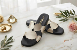 Γυναικεία Flats Avenue χρυσό 18 Γυναικεία Flats Avenue χρυσό 18 FLAT SANDALS Avenue