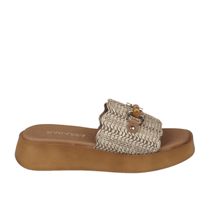Γυναικεία Flats beige Ragazza 01155 Γυναικεία Flats beige Ragazza 01155 FLAT SANDALS RAGAZZA