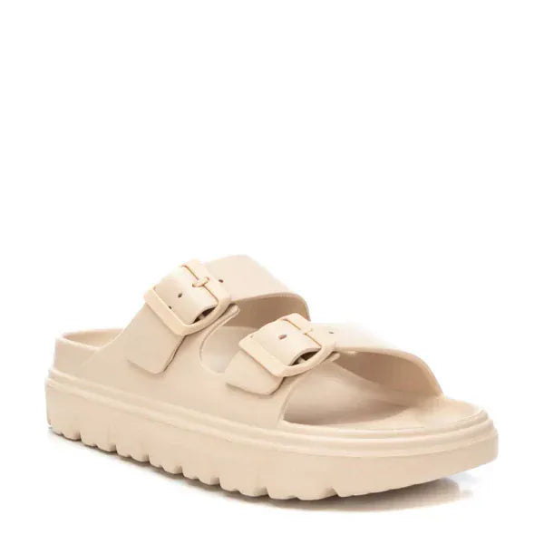 Γυναικεία Flats beige XTI 142550 Γυναικεία Flats beige XTI 142550 FLAT SANDALS XTI