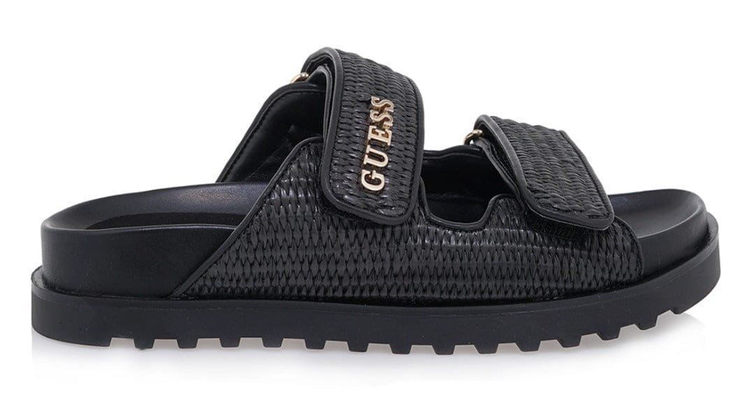 Γυναικεία Flats Guess FLJFDEFAP19 black Γυναικεία Flats Guess FLJFDEFAP19 black FLAT SANDALS Guess shoes