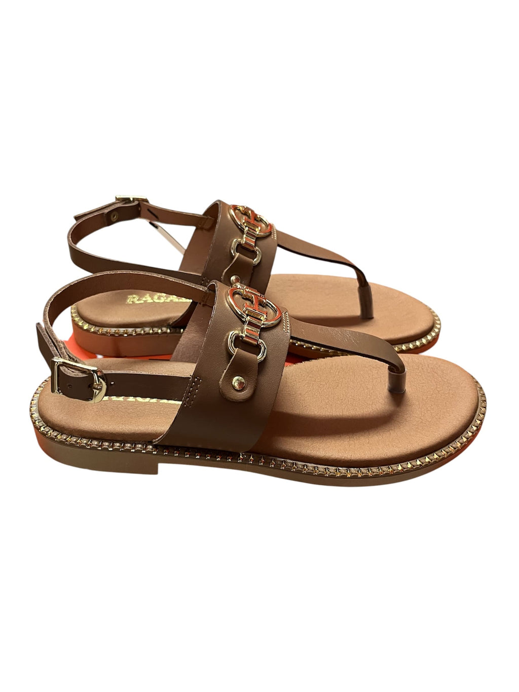 Γυναικεία Flats καφέ Ragazza 01070 Γυναικεία Flats καφέ Ragazza 01070 FLAT SANDALS RAGAZZA