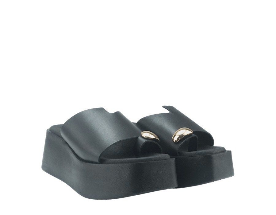 Γυναικεία Flats μαύρο Ragazza 01215 Γυναικεία Flats μαύρο Ragazza 01215 FLAT SANDALS RAGAZZA