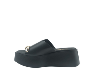 Γυναικεία Flats μαύρο Ragazza 01215 Γυναικεία Flats μαύρο Ragazza 01215 FLAT SANDALS RAGAZZA