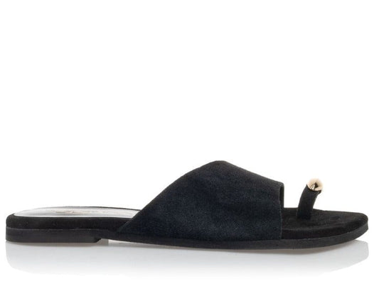 Γυναικεία Flats Sante 25-417 μαύρο Γυναικεία Flats Sante 25-417 μαύρο FLAT SANDALS SANTE
