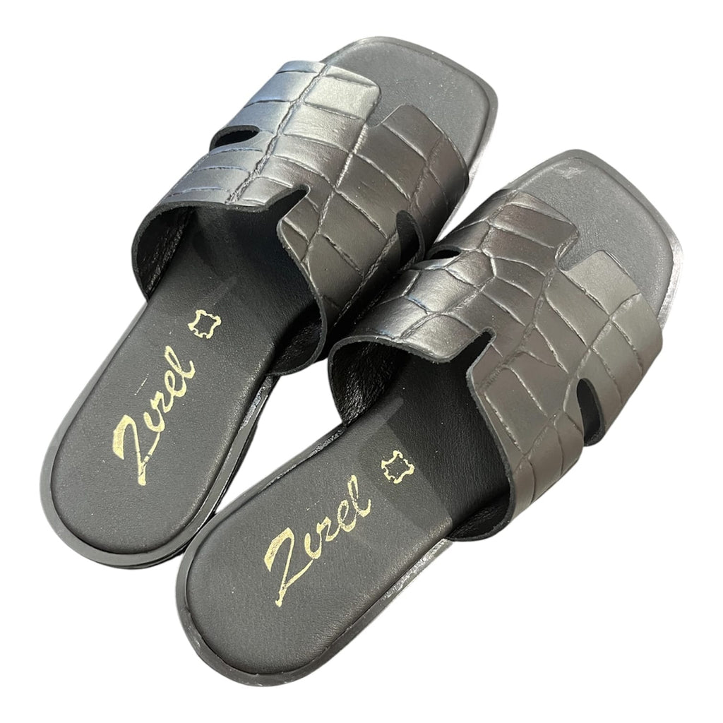 Γυναικεία Flats Zizel μαύρο 255 Γυναικεία Flats Zizel μαύρο 255 FLAT SANDALS zizel