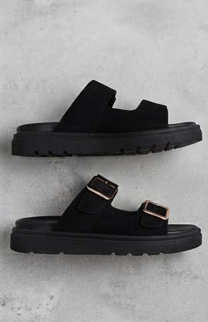 Γυναικεία Flats Zizel 990 μαύρο Γυναικεία Flats Zizel 990 μαύρο FLAT SANDALS La Scarpa Shoes