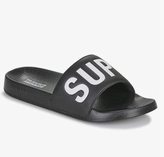 Ανδρικές παντόφλες Superdry MF310256A black/optic FLIP FLOPS SUPERDRY