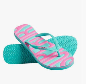 Γυναικείες σαγιονάρες Superdry vintage vegan WF310197A FLIP FLOPS WOMEN SUPERDRY WOMEN