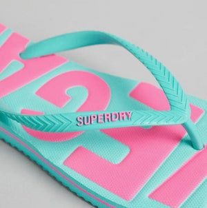 Γυναικείες σαγιονάρες Superdry vintage vegan WF310197A FLIP FLOPS WOMEN SUPERDRY WOMEN