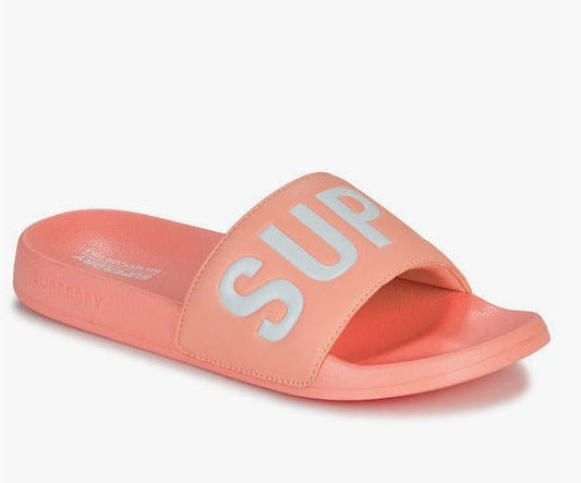 Γυναικείες παντόφλες Superdry WF310222A pink FLIP FLOPS WOMEN SUPERDRY WOMEN