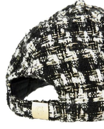 Γυναικείο καπέλο Guess άσπρο/μαύρο AW5369POL01 Γυναικείο καπέλο Guess άσπρο/μαύρο AW5369POL01 HAT Guess