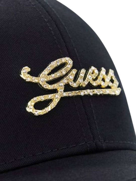 Γυναικείο καπέλο μαύρο Guess AW5475COT01 Γυναικείο καπέλο μαύρο Guess AW5475COT01 HAT Guess