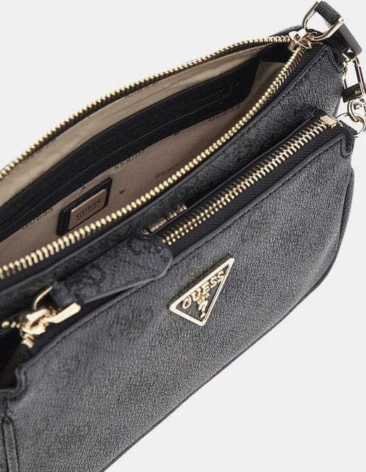 Γυναικεία τσάντα Guess ώμου & χιαστί BG967271 coal logo Γυναικεία τσάντα Guess ώμου & χιαστί BG967271 coal logo Crosswise Guess
