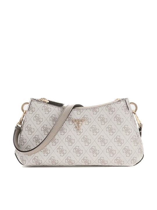 Γυναικεία τσάντα χιαστί Guess BG967273 dark taupe logo Γυναικεία τσάντα χιαστί Guess BG967273 dark taupe logo Crosswise Guess