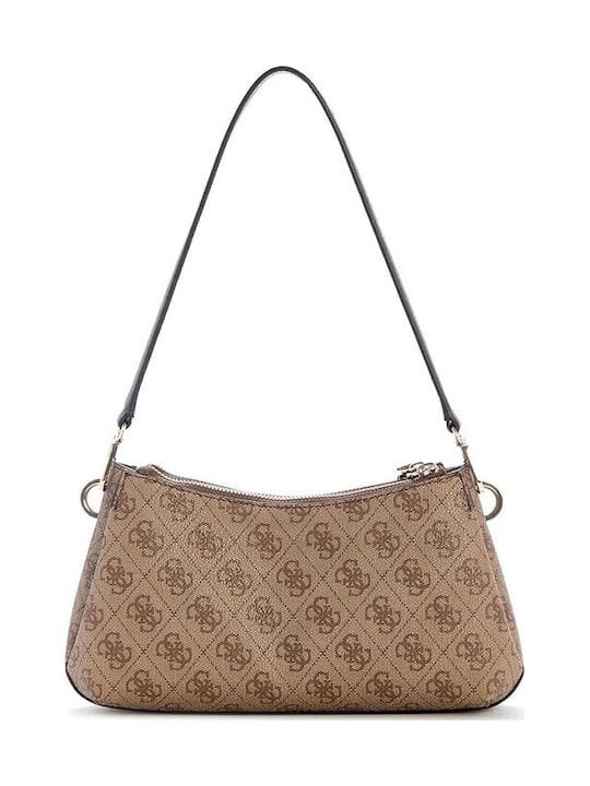 Γυναικεία τσάντα ώμου Guess BG967273 latte logo/brown Γυναικεία τσάντα ώμου Guess BG967273 latte logo/brown Shoulder Bags Guess