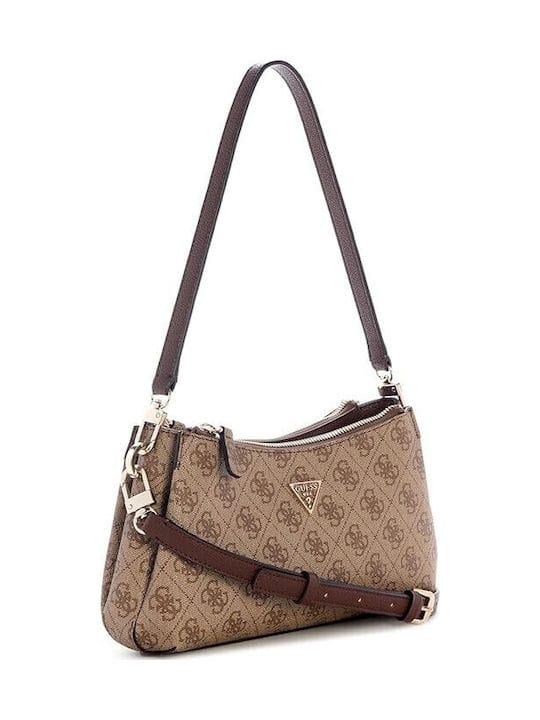 Γυναικεία τσάντα ώμου Guess BG967273 latte logo/brown Γυναικεία τσάντα ώμου Guess BG967273 latte logo/brown Shoulder Bags Guess