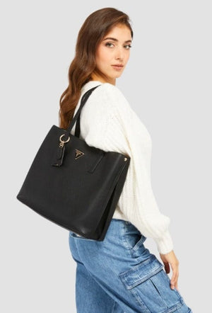 Γυναικεία τσάντα χειρός Guess black BG697423 Γυναικεία τσάντα χειρός Guess black BG697423 Handbag Guess