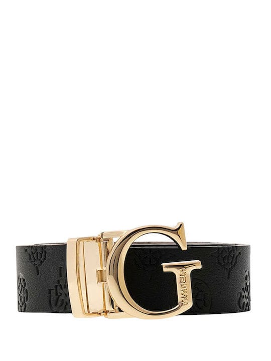 Γυναικεία ζώνη με αγκράφα μαύρη Guess BW7861P3430 Γυναικεία ζώνη με αγκράφα μαύρη Guess BW7861P3430 BELTS Guess