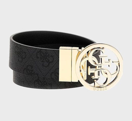 Γυναικεία ζώνη Guess BW9166P4235 coal logo Γυναικεία ζώνη Guess BW9166P4235 coal logo BELTS Guess