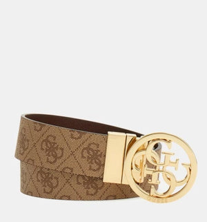 Γυναικεία ζώνη Guess BW9166P4235 latte logo Γυναικεία ζώνη Guess BW9166P4235 latte logo BELTS Guess