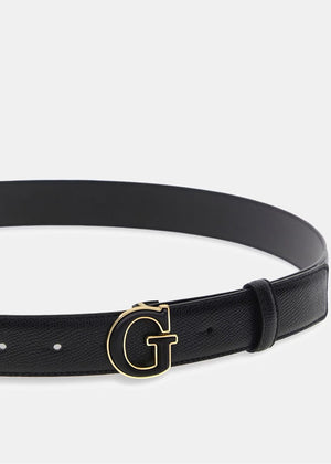 Γυναικεία ζώνη με αγκράφα μαύρη Guess BW9330P6130 Γυναικεία ζώνη με αγκράφα μαύρη Guess BW9330P6130 BELTS Guess