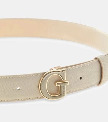 Γυναικεία ζώνη με αγκράφα μπεζ Guess BW9330P6130 Γυναικεία ζώνη με αγκράφα μπεζ Guess BW9330P6130 BELTS Guess