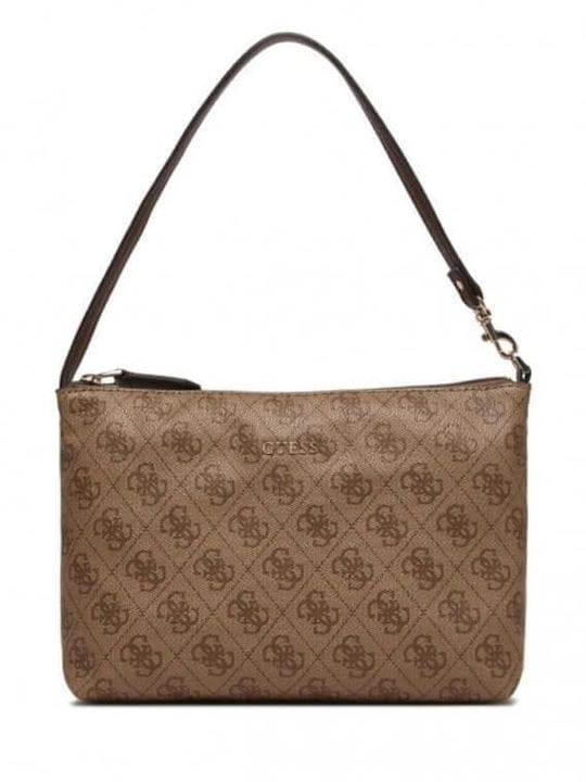 Γυναικεία τσάντα ώμου Guess ESG951428 latte logo/brown Γυναικεία τσάντα ώμου Guess ESG951428 latte logo/brown Shoulder Bags Guess