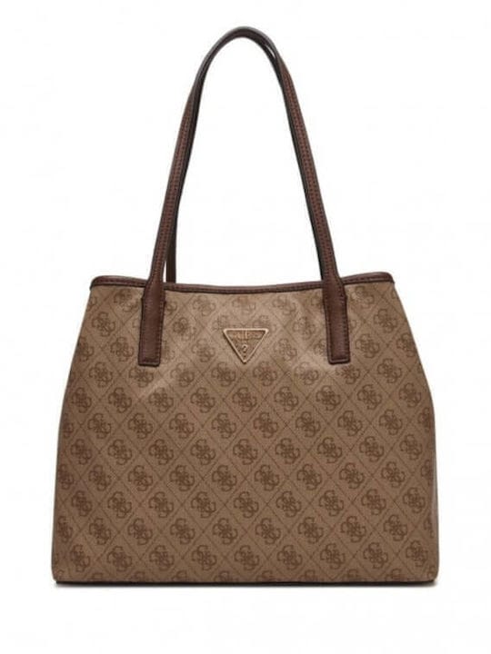 Γυναικεία τσάντα ώμου Guess ESG951428 latte logo/brown Γυναικεία τσάντα ώμου Guess ESG951428 latte logo/brown Shoulder Bags Guess