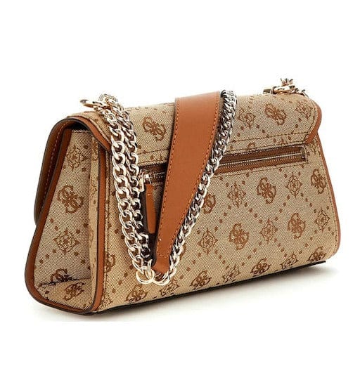 Γυναικεία τσάντα ώμου & χιαστί Guess JP965421 latte logo Γυναικεία τσάντα ώμου & χιαστί Guess JP965421 latte logo Shoulder Bags Guess