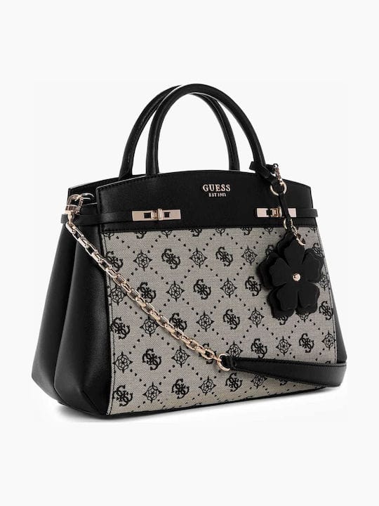 Γυναικεία τσάντα χειρός/χιαστί Guess JP990206 black logo Γυναικεία τσάντα χειρός/χιαστί Guess JP990206 black logo Handbag Guess