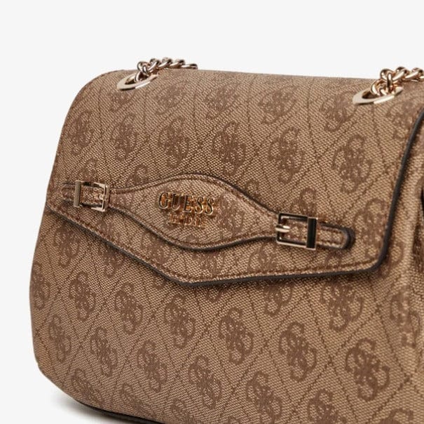 Γυναικεία τσάντα Guess Katya  SG965221 latte logo Γυναικεία τσάντα Guess Katya  SG965221 latte logo shoulder bags Guess