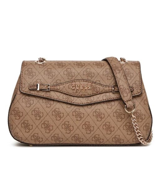 Γυναικεία τσάντα Guess Katya  SG965221 latte logo Γυναικεία τσάντα Guess Katya  SG965221 latte logo shoulder bags Guess