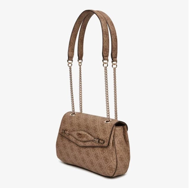 Γυναικεία τσάντα Guess Katya  SG965221 latte logo Γυναικεία τσάντα Guess Katya  SG965221 latte logo shoulder bags Guess