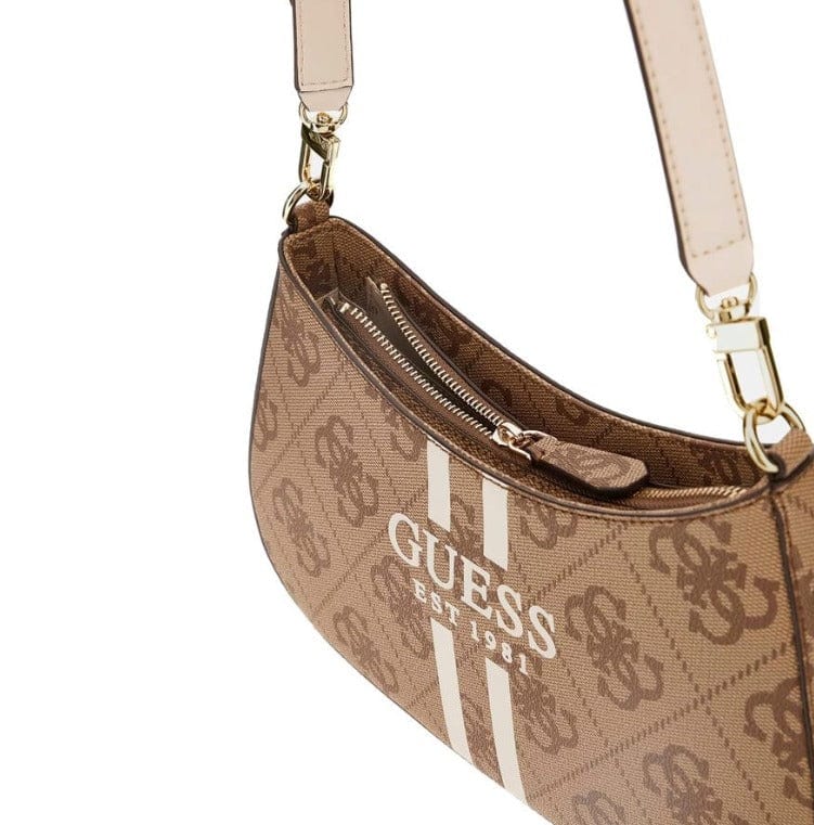 Γυναικεία τσάντα ώμου Guess latte logo OS967218 Γυναικεία τσάντα ώμου Guess latte logo OS967218 Shoulder Bags Guess