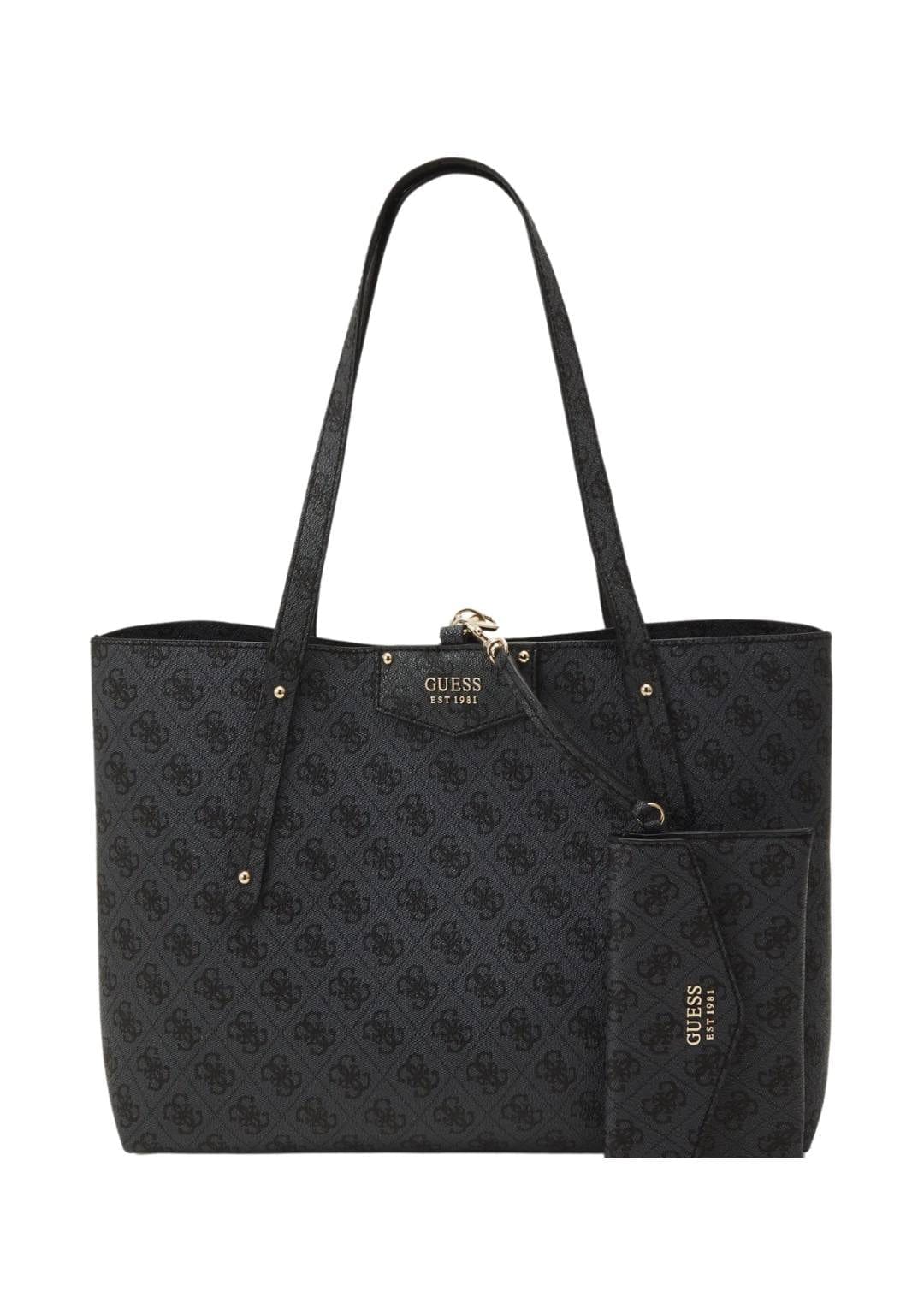 Γυναικεία τσάντα ώμου Guess LG964823 coal logo Γυναικεία τσάντα ώμου Guess LG964823 coal logo Shoulder Bags Guess