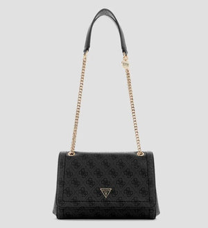 Γυναικεία τσάντα Guess Noelle II BG967221 coal logo Γυναικεία τσάντα Guess Noelle II BG967221 coal logo Shoulder Bags Guess