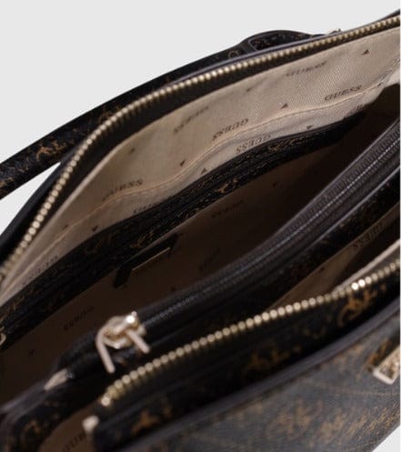 Γυναικεία τσάντα Guess Noelle II QG967207 brown logo Γυναικεία τσάντα Guess Noelle II QG967207 brown logo Handbag Guess