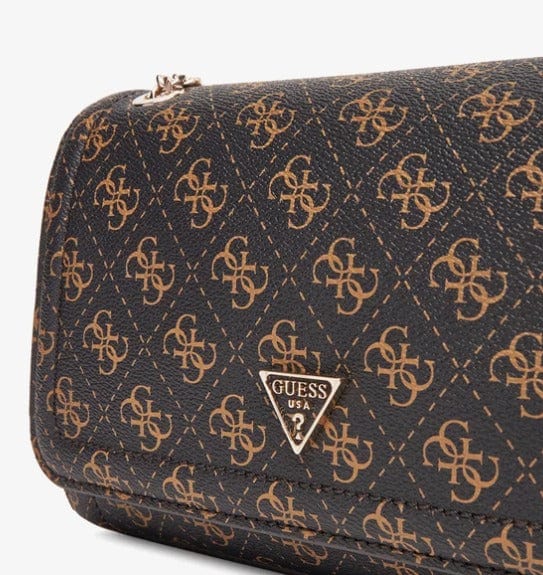 Γυναικεία τσάντα  Guess  Noelle II QG967221 brown logo Γυναικεία τσάντα  Guess  Noelle II QG967221 brown logo Shoulder Bags Guess