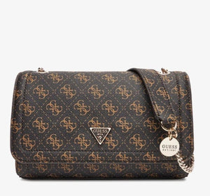 Γυναικεία τσάντα  Guess  Noelle II QG967221 brown logo Γυναικεία τσάντα  Guess  Noelle II QG967221 brown logo Shoulder Bags Guess
