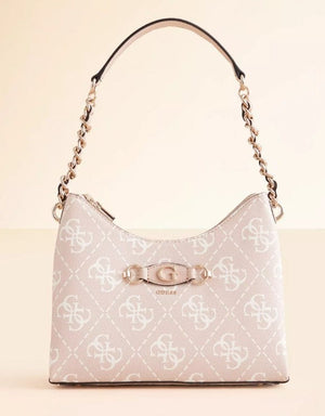 Γυναικεία τσάντα Guess OQ865401 sand logo Γυναικεία τσάντα Guess OQ865401 sand logo Shoulder Bags La Scarpa Shoes