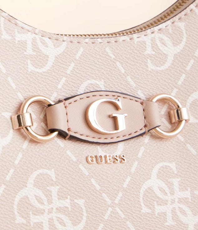 Γυναικεία τσάντα Guess OQ865401 sand logo Γυναικεία τσάντα Guess OQ865401 sand logo Shoulder Bags La Scarpa Shoes